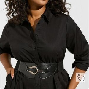 🆕️🖤BLACK HOOK STRETCH WAIST BELT🖤